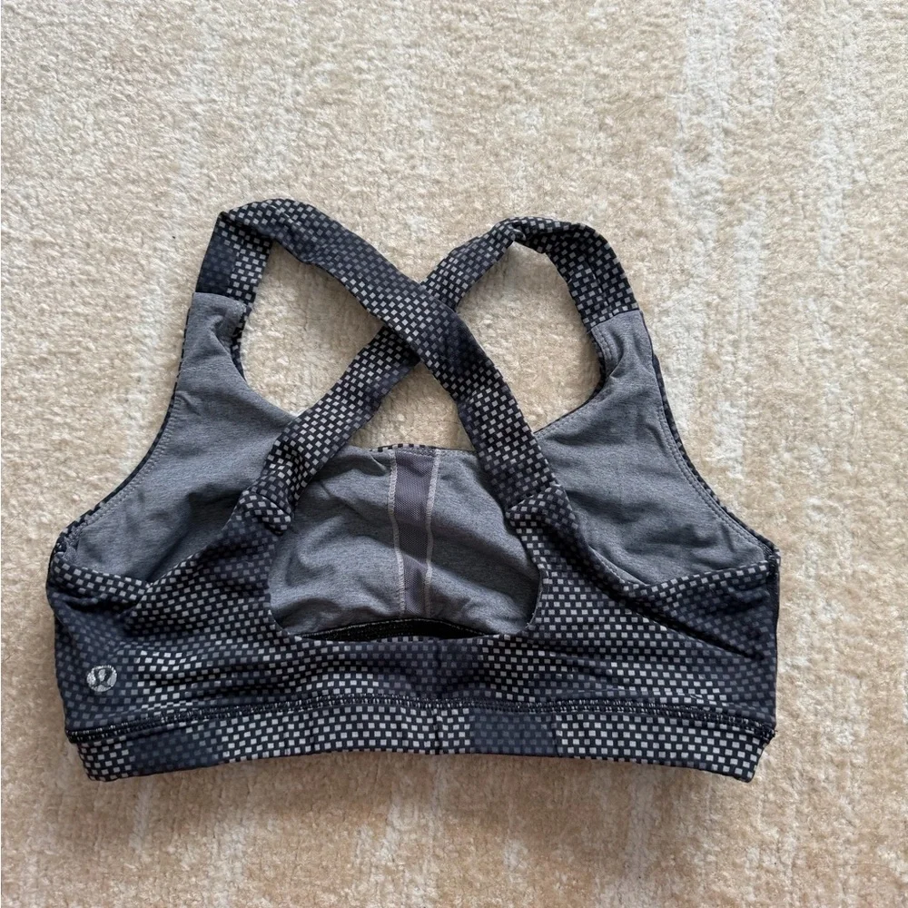 Women's Black Sports Bra